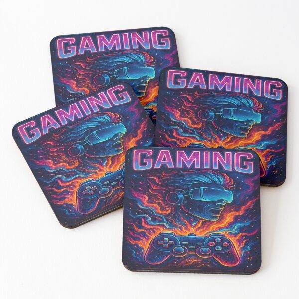 Item preview, Explosive Gamer Energy – Neon VR Gaming Art designed and sold by GG-Graphics.