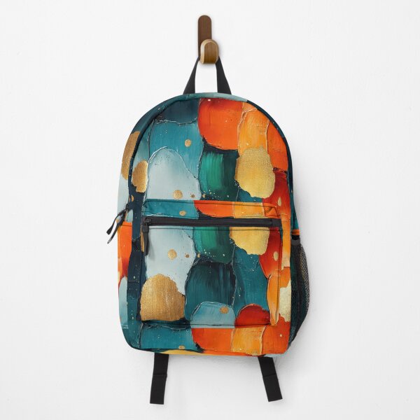 Item preview, Abstract Brushstrokes with Gold – Modern Painterly Pattern designed and sold by SylvieVibes.