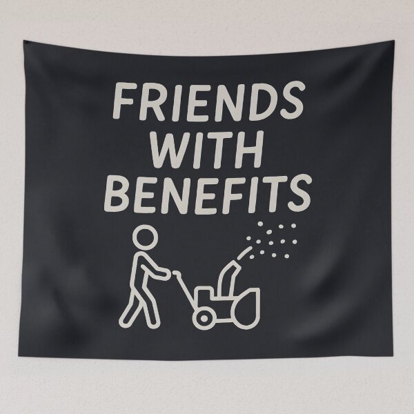 Item preview, Snow Blower Friends With Benefits  designed and sold by HowToCanadian.