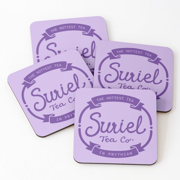 Item preview, Suriel Tea Co - The Hottest Tea in Prythian designed and sold by LellsCreates.