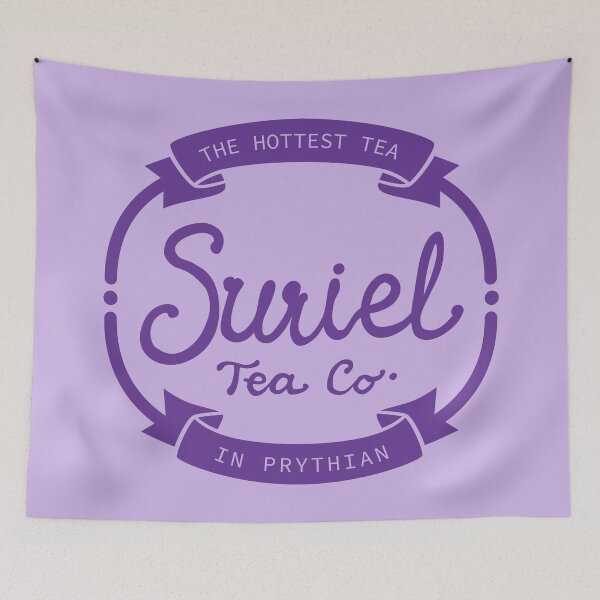 Item preview, Suriel Tea Co - The Hottest Tea in Prythian designed and sold by LellsCreates.
