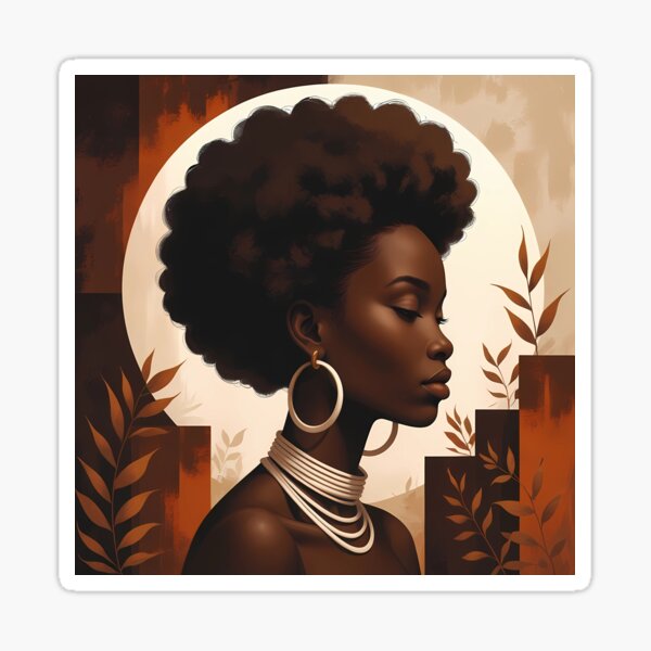 Item preview, Grace of Africa – Portrait of an African Woman designed and sold by VA Design.