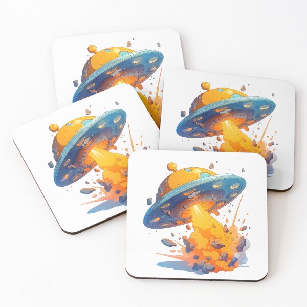 Item preview, Crashed Flying Saucer designed and sold by bapupa.