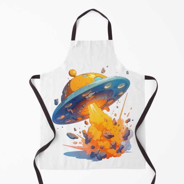 Item preview, Crashed Flying Saucer designed and sold by bapupa.