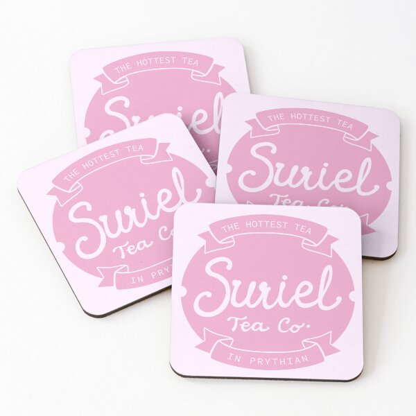 Item preview, Suriel Tea Co - The Hottest Tea in Prythian designed and sold by LellsCreates.