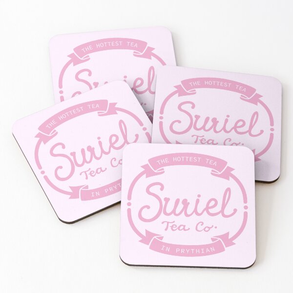 Item preview, Suriel Tea Co - The Hottest Tea in Prythian designed and sold by LellsCreates.