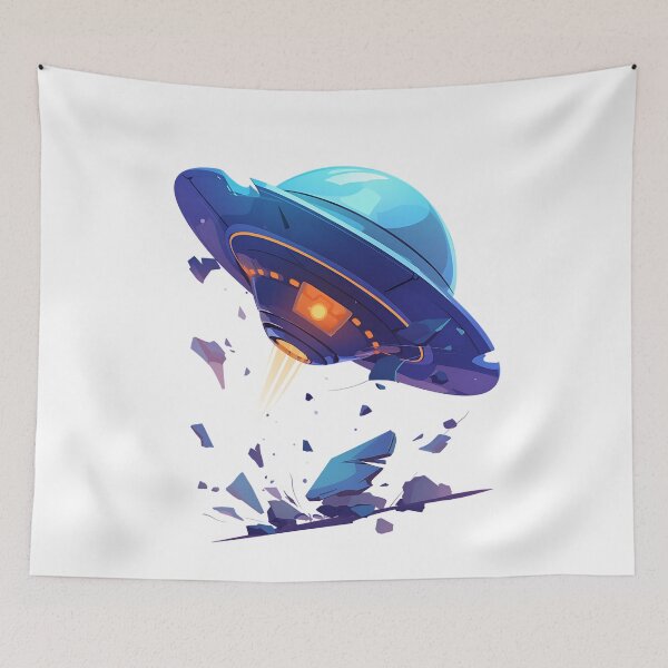 Item preview, UFO Crash designed and sold by bapupa.