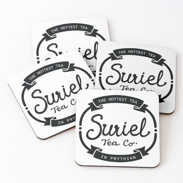 Item preview, Suriel Tea Co - The Hottest Tea in Prythian designed and sold by LellsCreates.