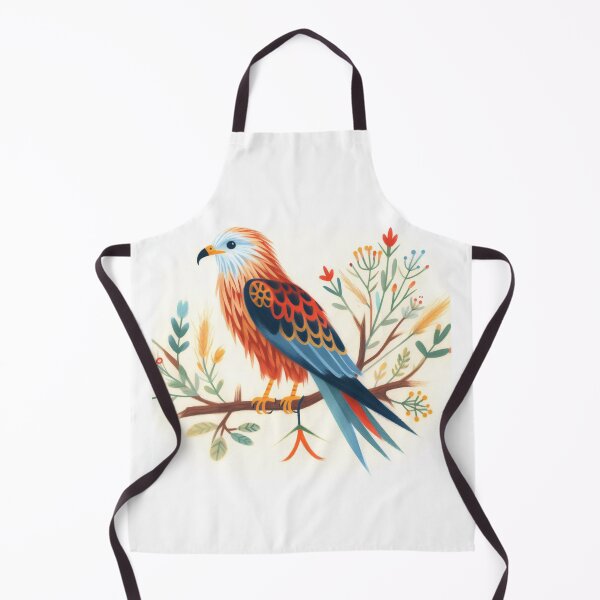 Item preview, Red Kite - Watercolour Folk Art by heidiannemorris © designed and sold by FOLK ART FUSION by heidiannemorris.