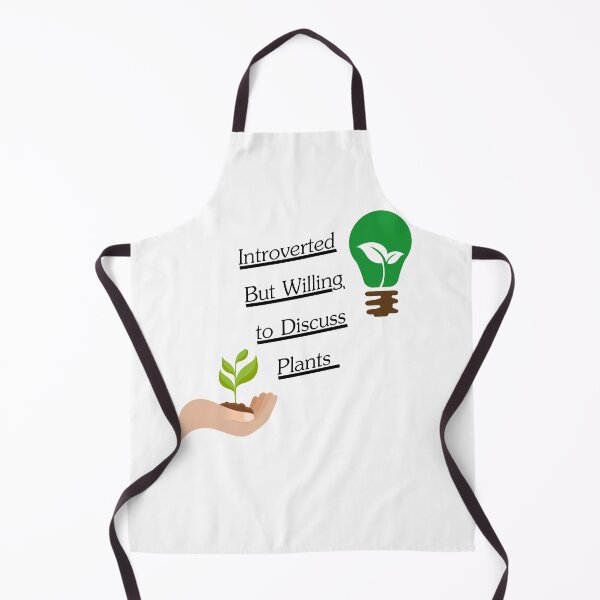 Item preview, Introverted But Willing to Discuss Plants designed and sold by bartdesigner.