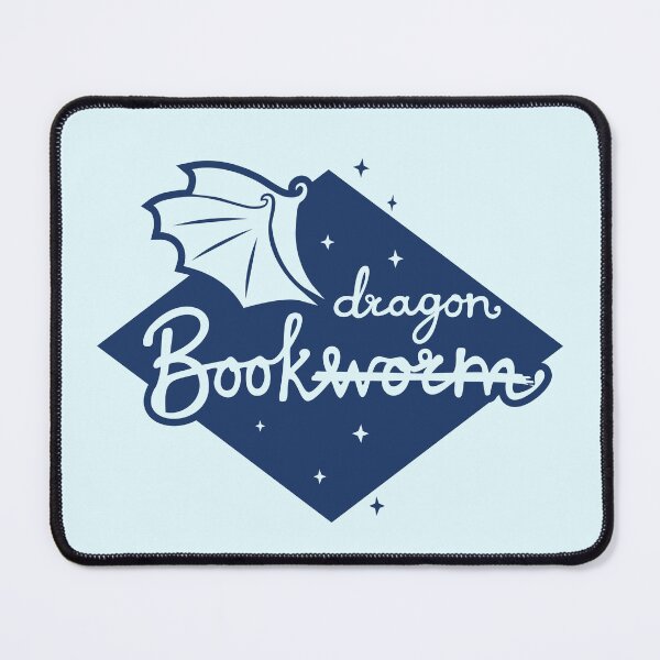 Item preview, Bookdragon - Book Lover Design designed and sold by LellsCreates.