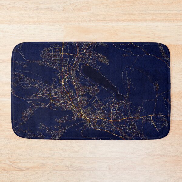 Item preview, Tbilisi, Georgia Map - City At Night designed and sold by deMAP.