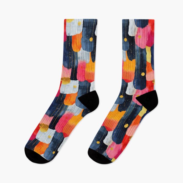 Item preview, Brushstrokes with Gold – Modern Painterly Pattern designed and sold by SylvieVibes.