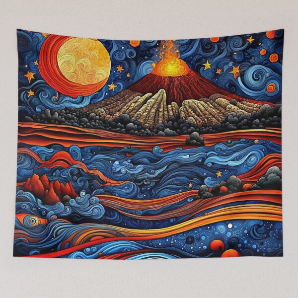 Item preview, Erupting Oceanic Volcano designed and sold by George Hutton Hunter.