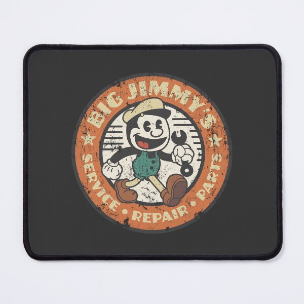 Item preview, Big Jimmy's Service Repair & Parts Vintage Auto Shop designed and sold by SilverfireArt.