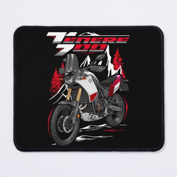 Item preview, Yamaha Tenere 700 2019-2021 (Intensity White) for Motorcycle Riders designed and sold by MotoApparelHub.
