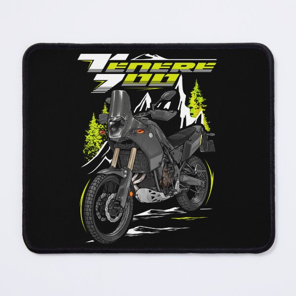 Item preview, Yamaha Tenere 700 2019-2021 (Matte Black) for Motorcycle Riders designed and sold by MotoApparelHub.