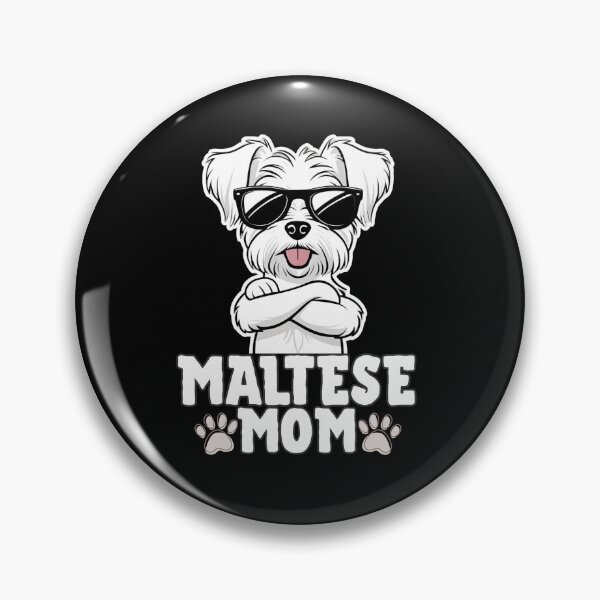 Item preview, Maltese Mom – Glam, Grace, and Lots of Fluff designed and sold by GoodyPaws.