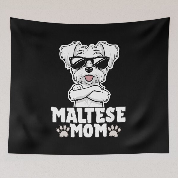 Item preview, Maltese Mom – Glam, Grace, and Lots of Fluff designed and sold by GoodyPaws.