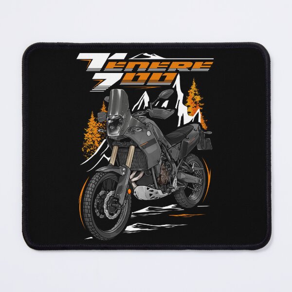Item preview, Yamaha Tenere 700 2022-2023 (Midnight Black) for Motorcycle Riders designed and sold by MotoApparelHub.
