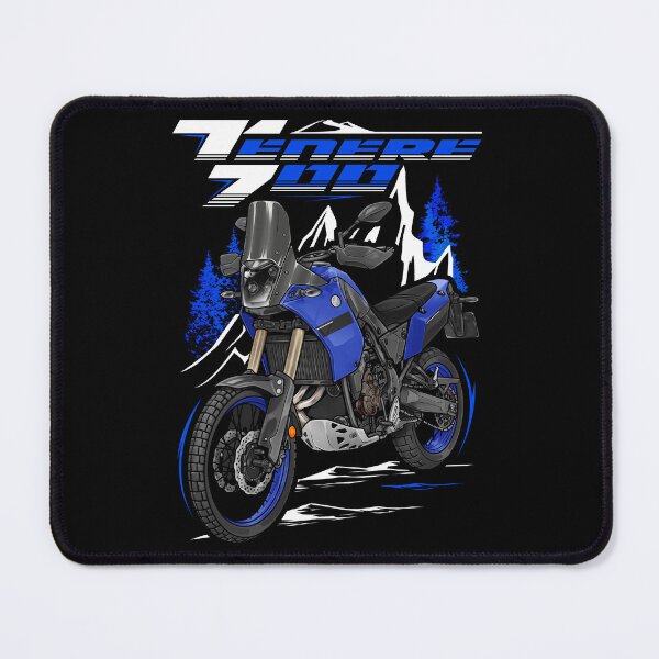 Item preview, Yamaha Tenere 700 2022-2024 (Icon Blue) for Motorcycle Riders designed and sold by MotoApparelHub.