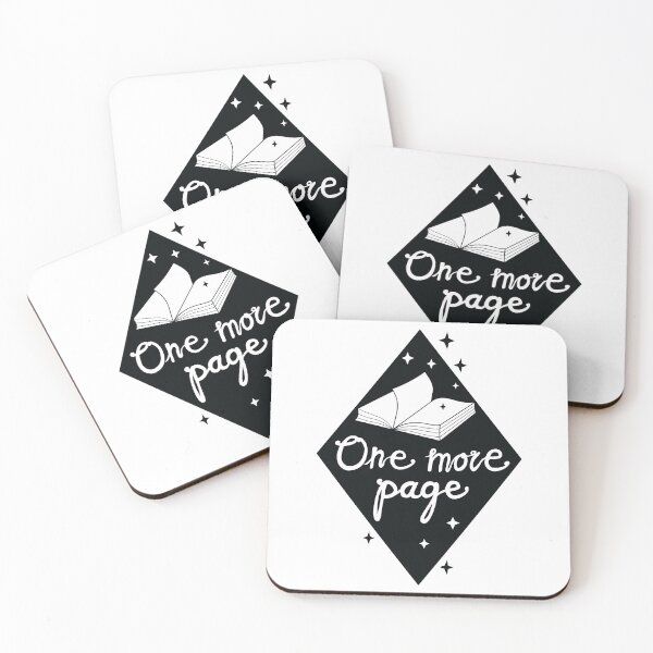 Item preview, One More Page - Book Lover Design designed and sold by LellsCreates.