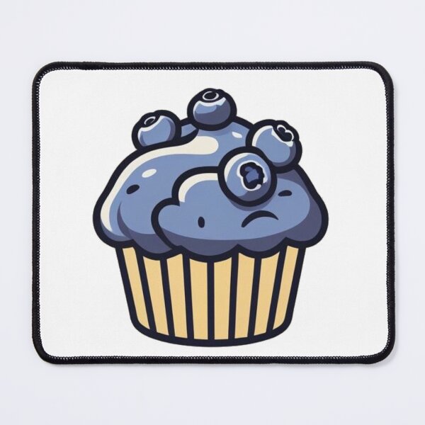 Item preview, healthy blueberry muffin designed and sold by HonneUmi.