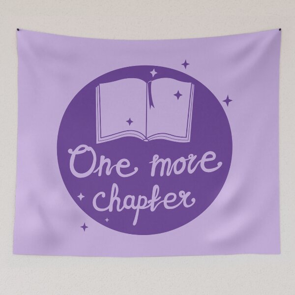 Aperçu de l'œuvre Un chapitre de plus - Book Lover Design créée et vendue par LellsCreates.