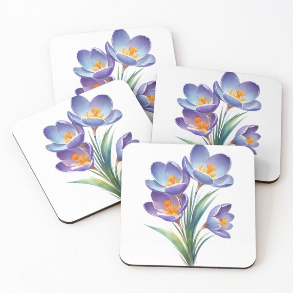 Item preview, Blue Crocus (Crocus vernus) designed and sold by HOMETOWN86.