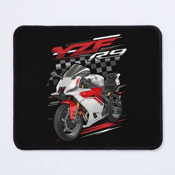 Item preview, Yamaha YZF-R9 (Intensity White & Redline) for Motorcycle Riders designed and sold by MotoApparelHub.