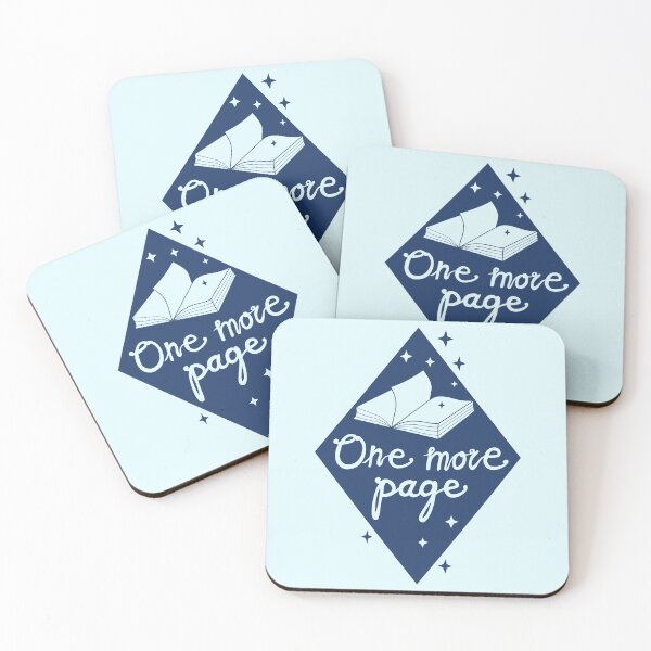 Item preview, One More Page - Book Lover Design designed and sold by LellsCreates.