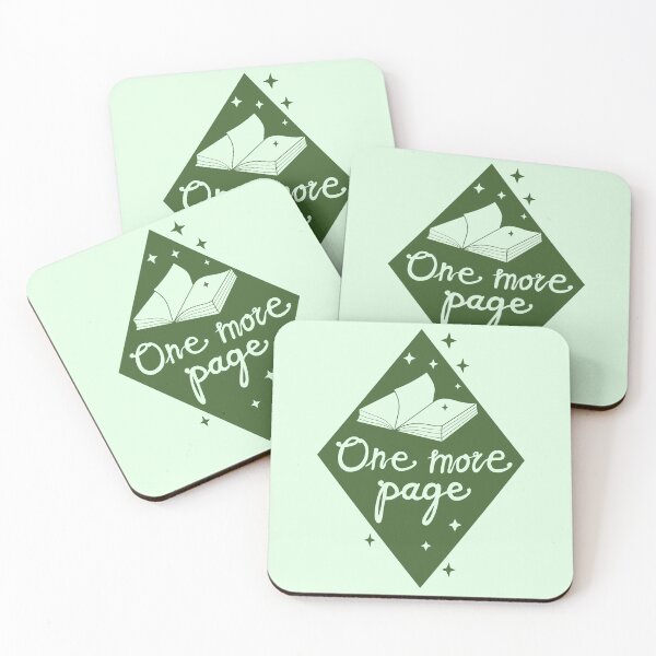 Item preview, One More Page - Book Lover Design designed and sold by LellsCreates.