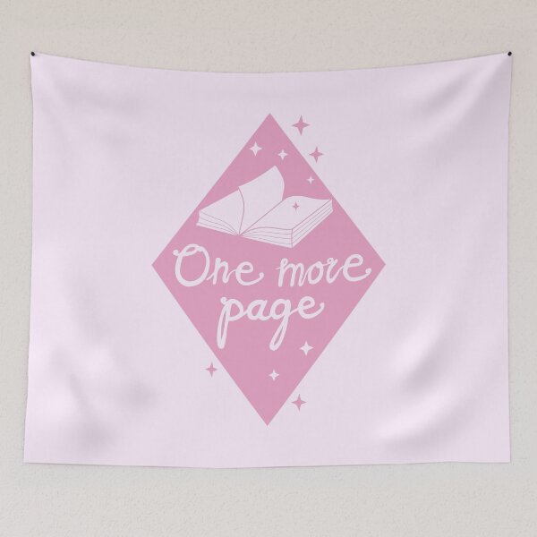 Item preview, One More Page - Book Lover Design designed and sold by LellsCreates.