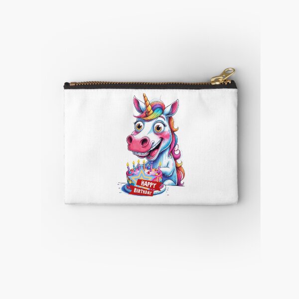 Item preview, Unicorn happy birthday to you designed and sold by RoseAIArtRhythm.