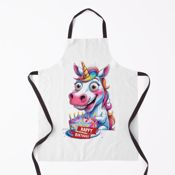 Item preview, Unicorn happy birthday to you designed and sold by RoseAIArtRhythm.