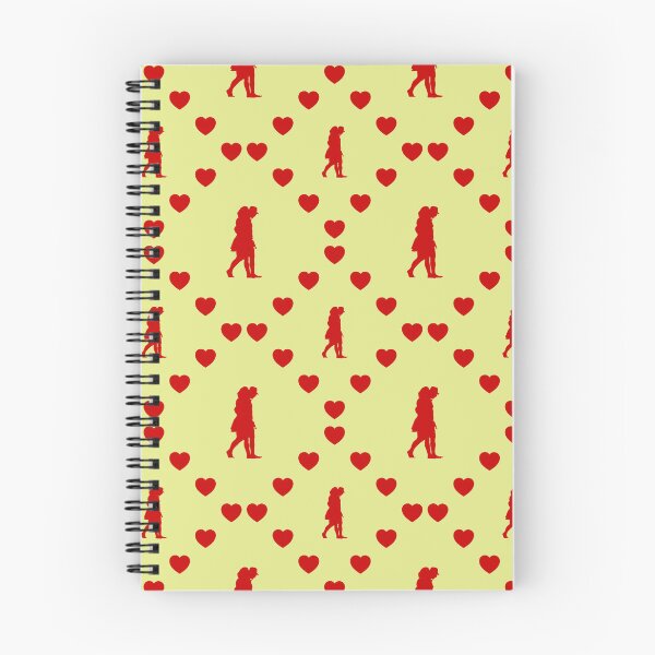 Item preview, Couple Walking Seamless Heart Pattern Couple marchant Modèle de cœur sans couture Couple Walking Seamless Heart Pattern Coppia che cammina Modello di cuore senza cuciture designed and sold by TheIconSmith.