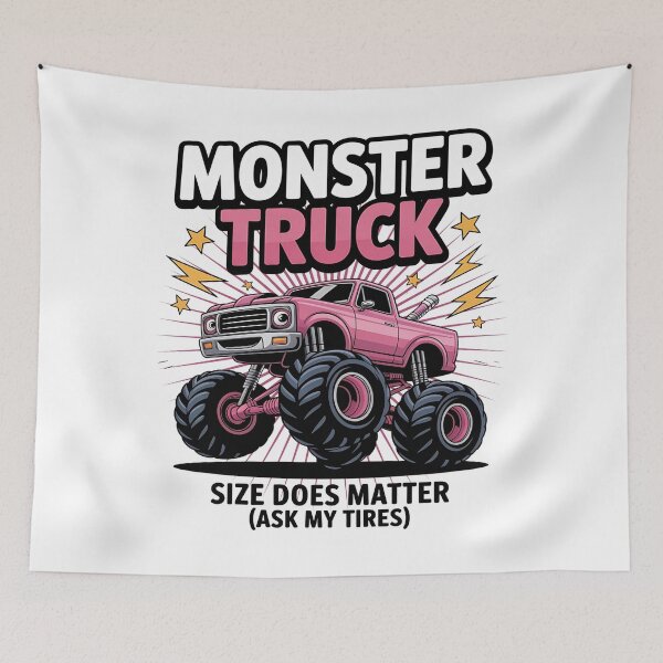 Item preview, Monster truck - Big truck - Monster jam - Crusher - Rugged offroad - Monster remote truck - Monster Trucks Are My Jam - Bigfoot truck designed and sold by JansenGS.