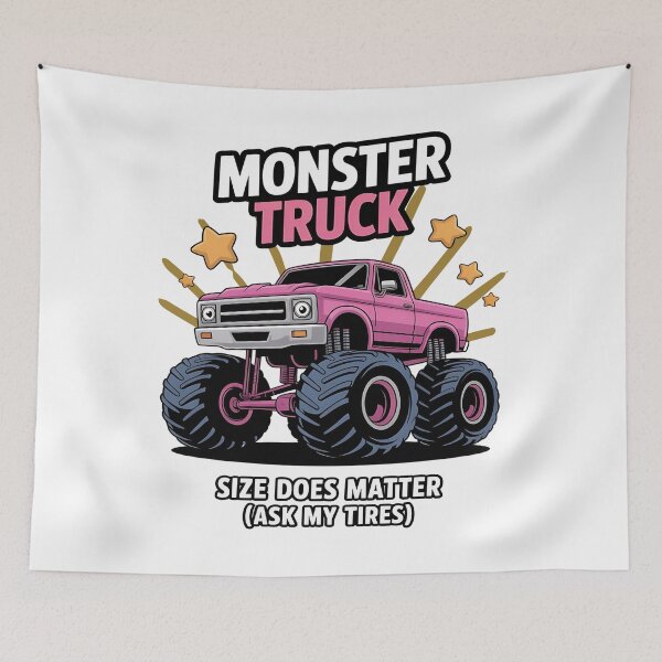 Item preview, Monster truck - Big truck - Monster jam - Crusher - Rugged offroad - Monster remote truck - Monster Trucks Are My Jam - Bigfoot truck designed and sold by JansenGS.