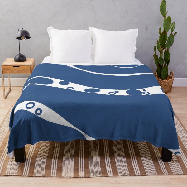 Item preview, Abstract wave(Blue) designed and sold by Navkriti.