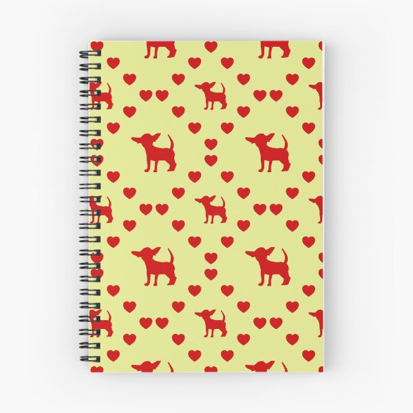 Item preview, Chihuahua Seamless Heart Pattern Chihuahua Modèle de cœur sans couture Chihuahua Seamless Heart Pattern Chihuahua Modello di cuore senza cuciture designed and sold by TheIconSmith.
