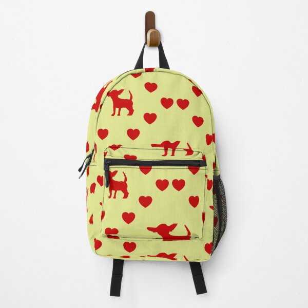 Item preview, Chihuahua Seamless Heart Pattern Chihuahua Modèle de cœur sans couture Chihuahua Seamless Heart Pattern Chihuahua Modello di cuore senza cuciture designed and sold by TheIconSmith.