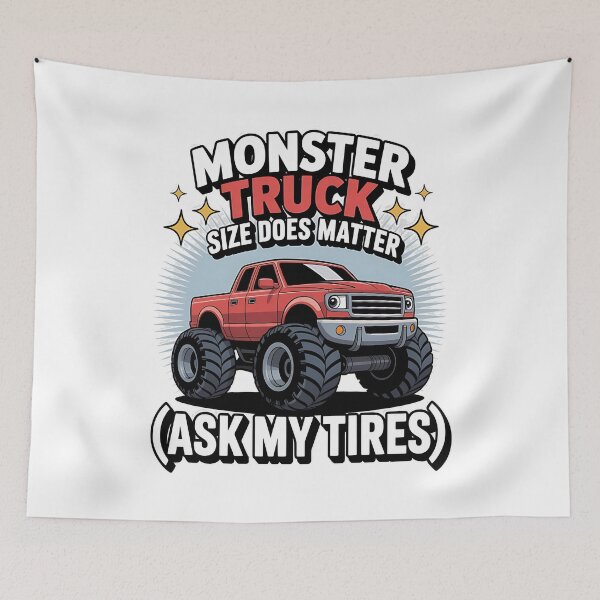 Item preview, Monster truck - Turbo tread - Rugged rides - truckosaurus - Diesel dominator - Monster jam - Angry trucks - Grave digger - Crusher - Bogbuster designed and sold by JansenGS.