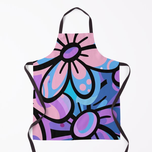 Item preview, colorful abstract-graffiti flowers background designed and sold by Valentina Varol.
