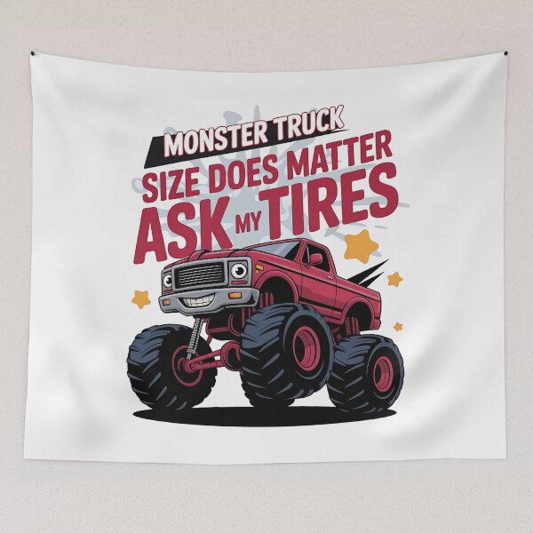 Item preview, Monster truck - Turbo tread - Rugged rides - truckosaurus - Diesel dominator - Monster jam - Angry trucks - Grave digger - Crusher - Bogbuster designed and sold by JansenGS.
