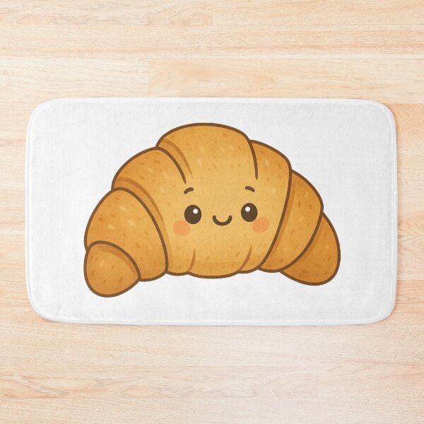 Item preview, Cute Croissant  designed and sold by CookieCreature.