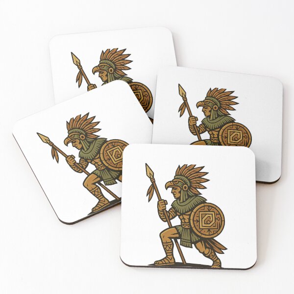 Item preview, Aztec Eagle Warrior designed and sold by PastimeMastery.