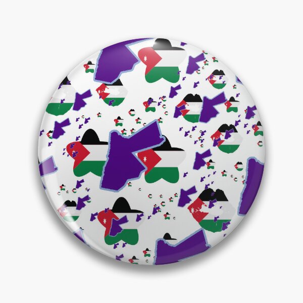 Item preview, Jordan Montage With Country Shape Stars And Flag Overlays | Jordanie Montage avec superposition d'étoiles et de drapeaux en forme de pays | Montaje con estrellas y banderas de Jordania designed and sold by TheIconSmith.