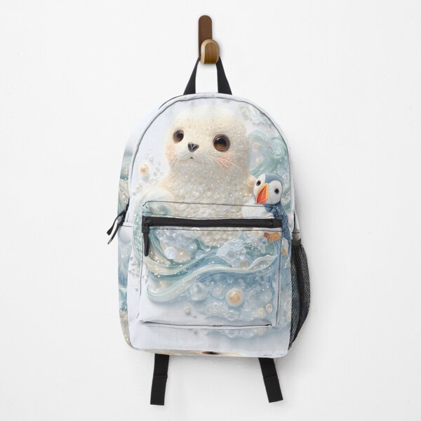 Item preview, Kawaii polymer , ultra-detailed. An adoreable plump baby seal designed and sold by wonderisland.