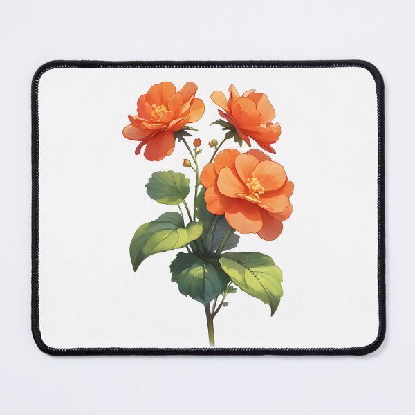 Item preview, Orange Begonia designed and sold by HOMETOWN86.