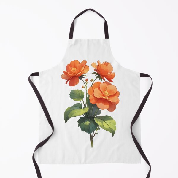 Item preview, Orange Begonia designed and sold by HOMETOWN86.